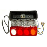 چراغخطر 4خانه تخمرغی مایلر خاور زامیاد چراغ خطر خاور برند طلوع چراغ خطر عقب ایسوزو LED دارای حفاظ دار ولتاژ کاری ۲۴ولت مناسب تمامی Isuzu چراغ خطر عقب ایسوزو چراغ خطر عقب Isuzu چراغ خطر عقب چراغ خطر عقب ایسوزو ۲۴ولت چراغ خطر عقب ۲۴ولت