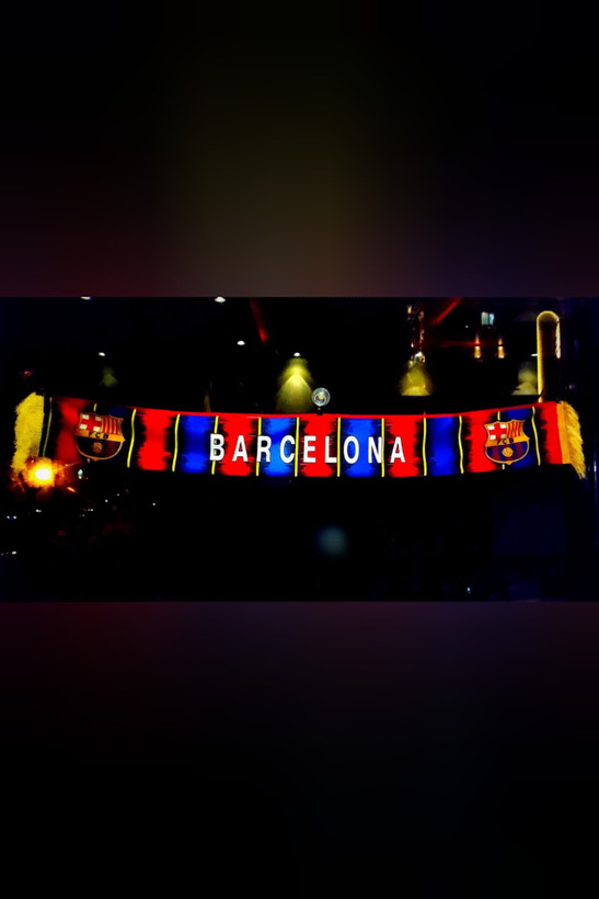 شال رو داشبورد بارسلونا