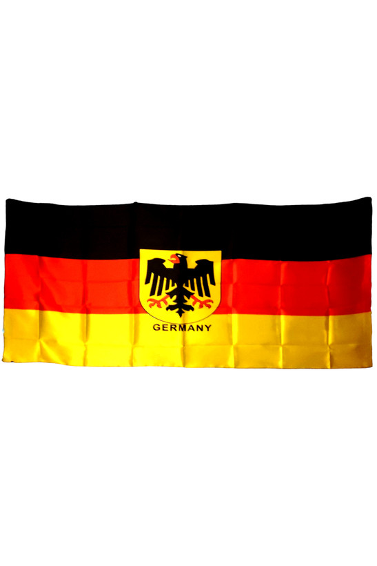 پرده پشت کابین طرح پرچم آلمانGERMANY سایز 150 در 70 سانتیمتر