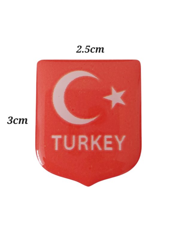 برچسب ژلهای طرح پرچم ترکیه