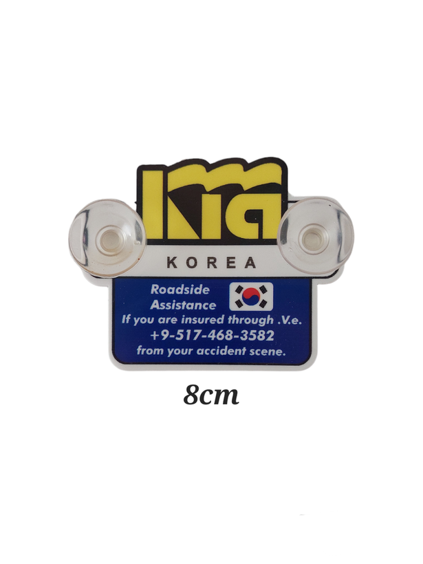 آرم پلکسی پشت شیشه