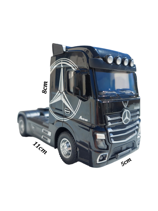 ماکت فلزی اتاق تریلی و کشنده مرسدس بنز آکتورس ALLOY MODEL CAR JG2601