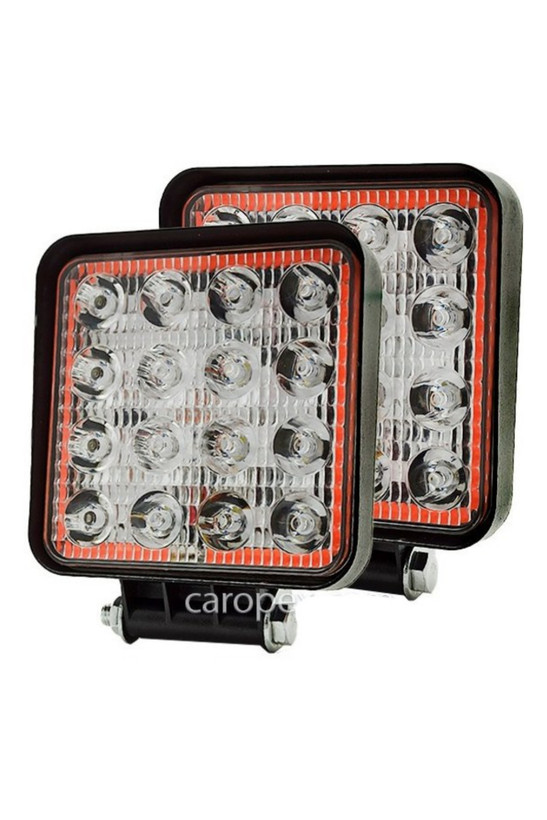 پروژکتور آفرودی 16 الیدی 5 اینچ سفید ثابت و دور چراغ کوچک قرمز مربع پرژکتور دو لنز دور نئون ۱۲ ولت پرژکتور دو لنز دور نئون پرژکتور دور نئون پرژکتور نئون دار پروژکتور دو لنز دور نئون ۱۲ ولت پروژکتور دو لنز پروژکتور دور نئون