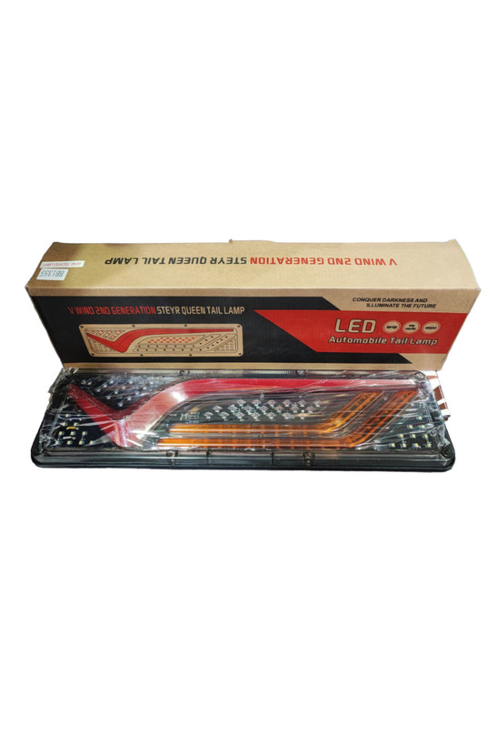 چراغ خطر لیزری مدل طرح تیک راهنما روان ولتاژ کاری 12 و 24 ولت LED SMD سایز بزرگ