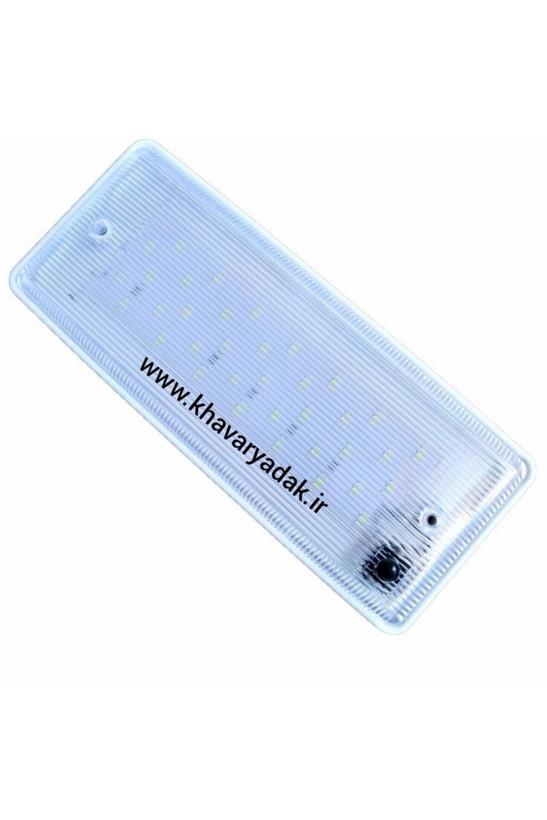 چراغ سقف ماشین ولت سفید یخی پرنور با 35 smd کلیددار