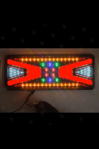 چراغ خطر لیزری مدل LED سایز 32 در 13 ولتاژ 24 ولت مناسب انواع کامیونت و کامیون سبک و سنگین (بسته 2 عددی)چراغ خطر مدل کالابرسی چراغ خطر کالابرسی۵حالته چراغ خطر FH چراغ خطر ولوو افهاشFH13