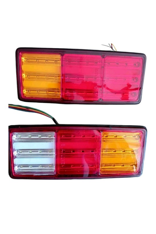 چراغ خطر اس ام دی smd نئونی مدل لوکس راهنما روان و خطر چشمک زن (بسته 2عددی)