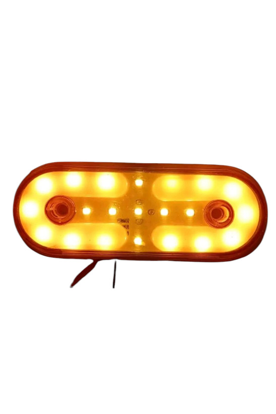 چراغ بغل X نئونی طرح چرای 24 ولت رنگ نارنجی