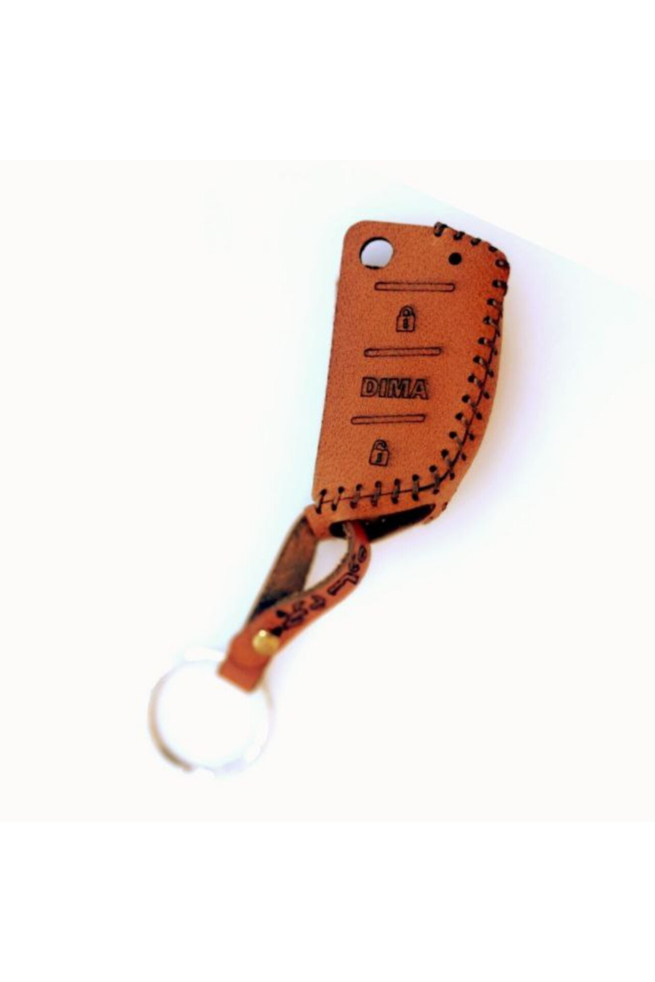 سر سوئیچی دیما روکش ریموت سر سوئیچی چرم  جا کلیدی چرم طبیعی